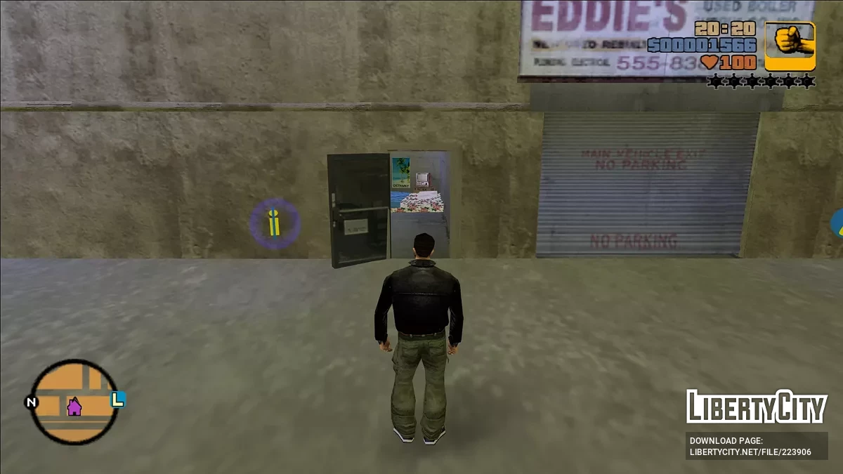 Отключение смещения времени при сохранении / GTA 3