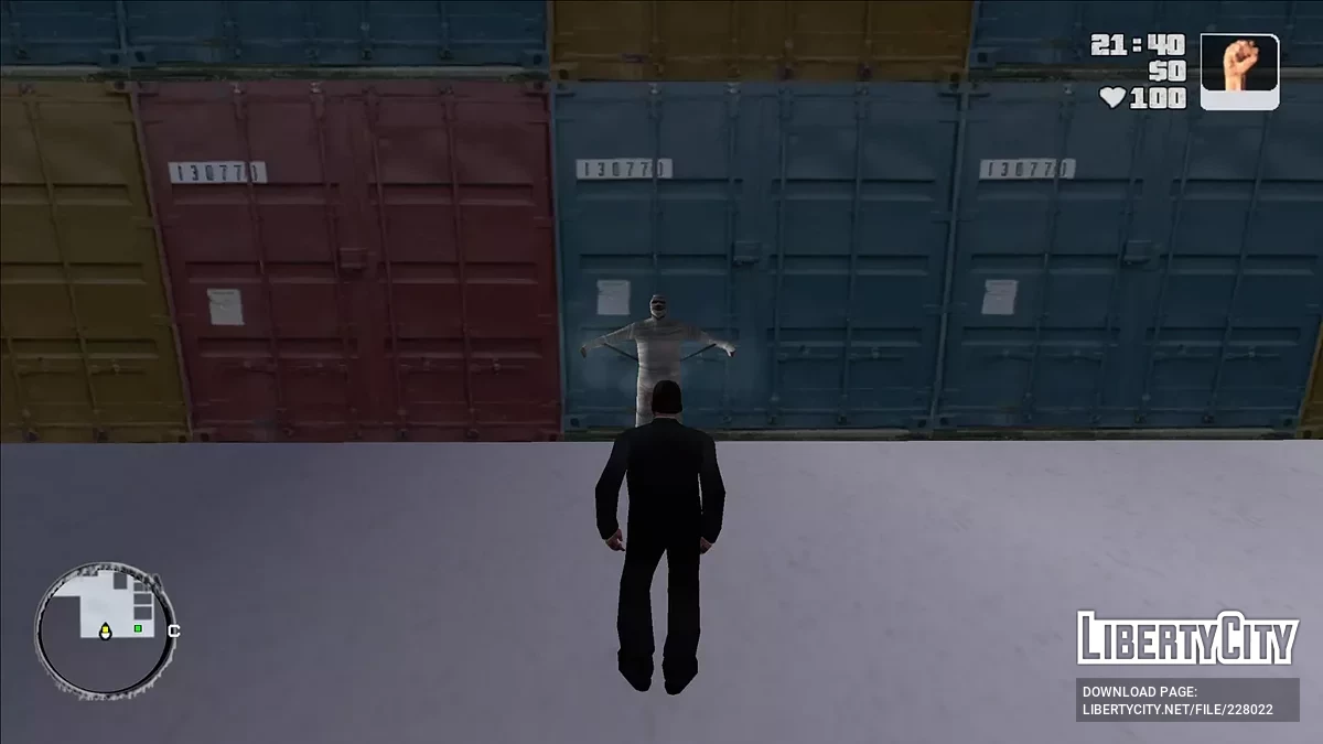 Отображение коллекционных предметов на карте GTA 3: Frosted Winter / GTA 3