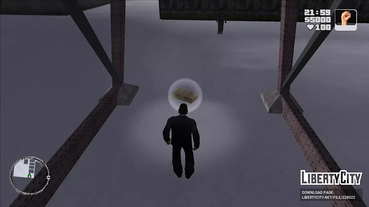 Отображение коллекционных предметов на карте GTA 3: Frosted Winter / GTA 3