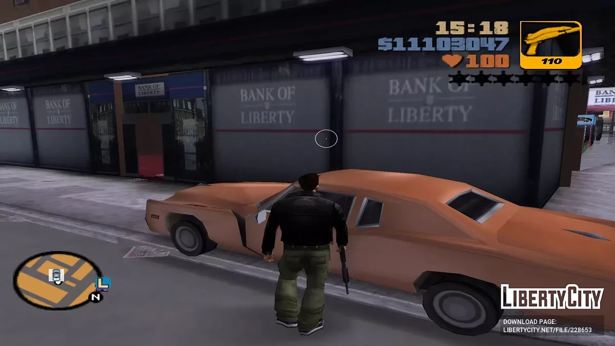 Сторонняя миссия ограбления банка (Легкая версия) / GTA 3