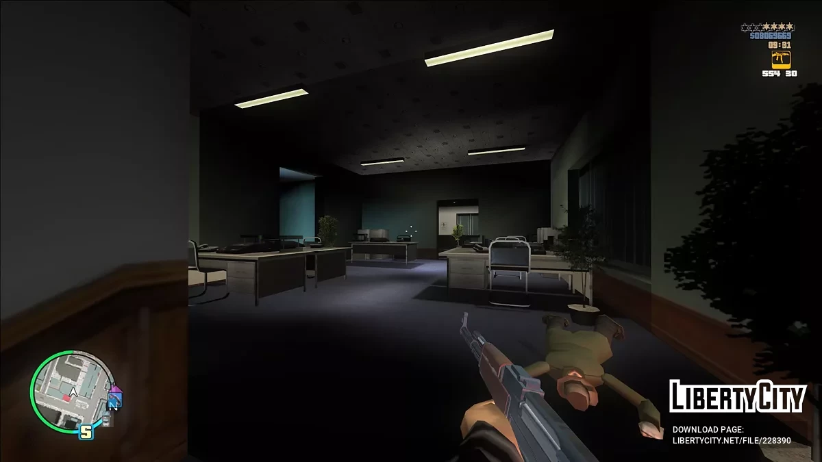 Ограбление банка - Побочная миссия / GTA 3
