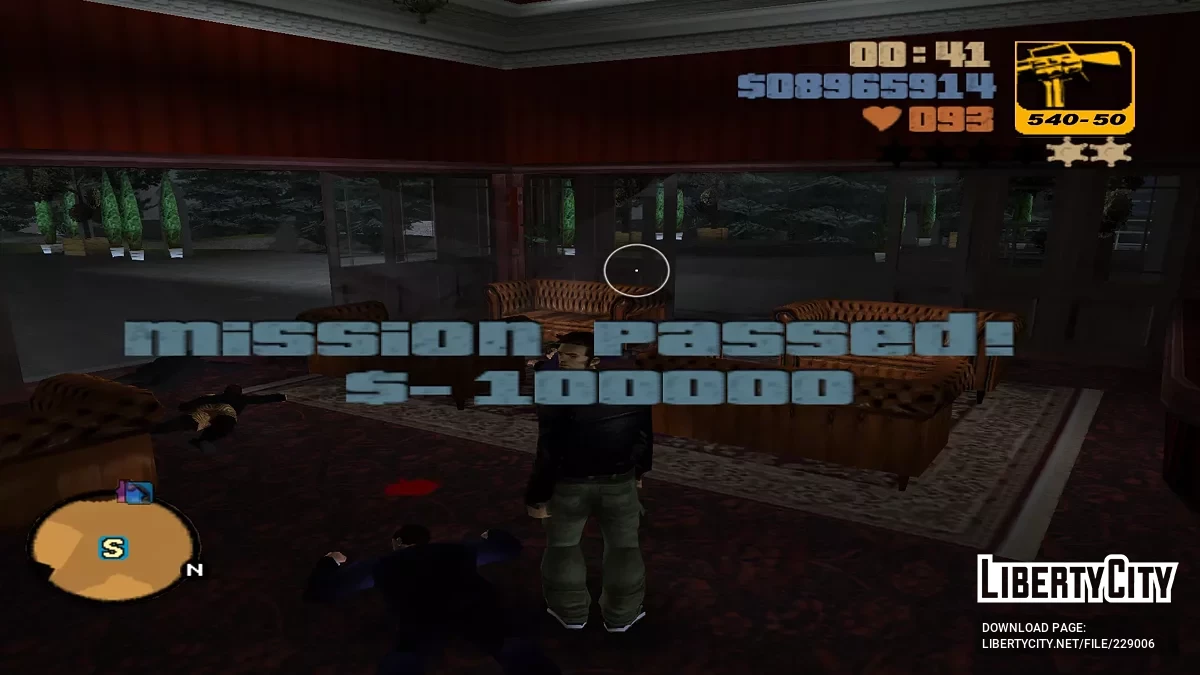 Уничтожение семьи Сальваторе - Побочная миссия / GTA 3