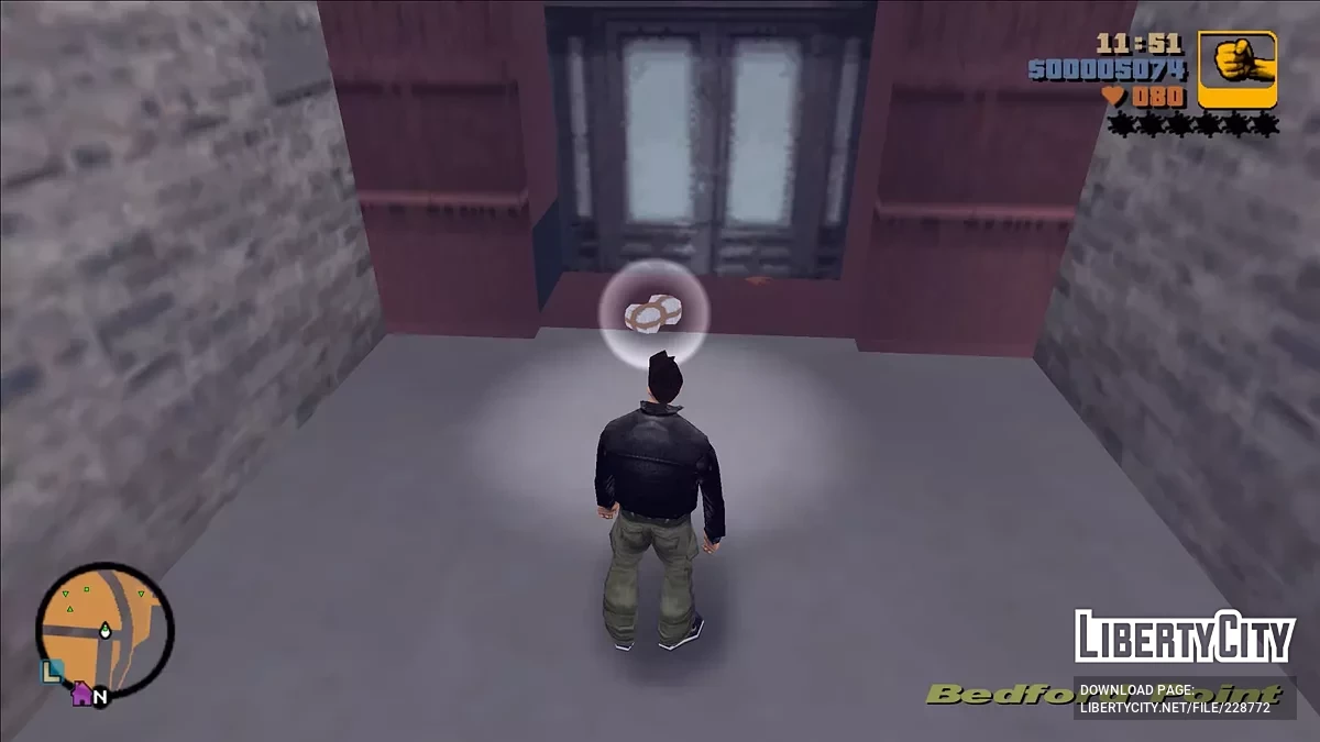 Отображение коллекционных предметов на карте GTA: Liberty City / GTA 3