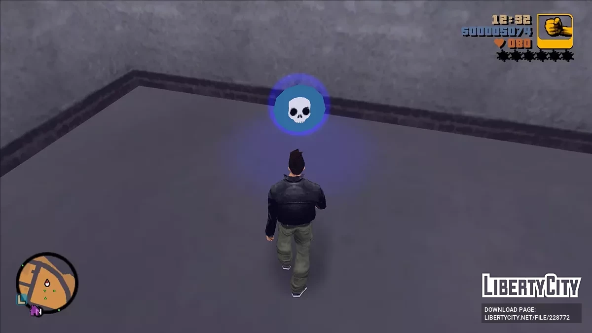 Отображение коллекционных предметов на карте GTA: Liberty City / GTA 3