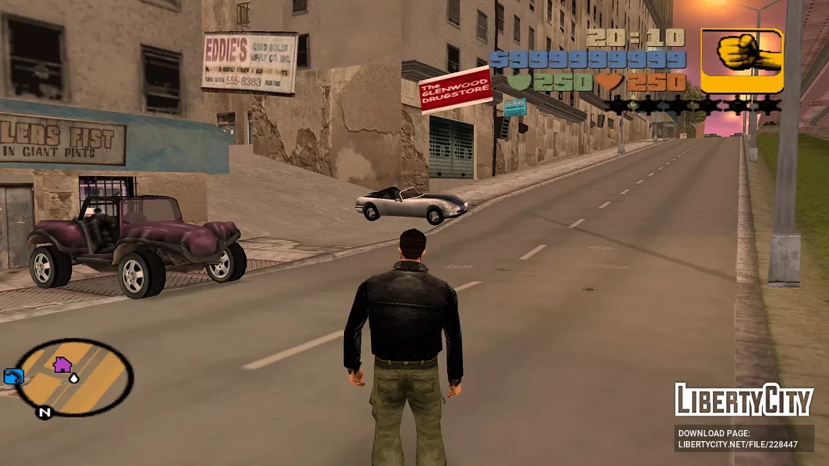 Спавнер авто / GTA 3