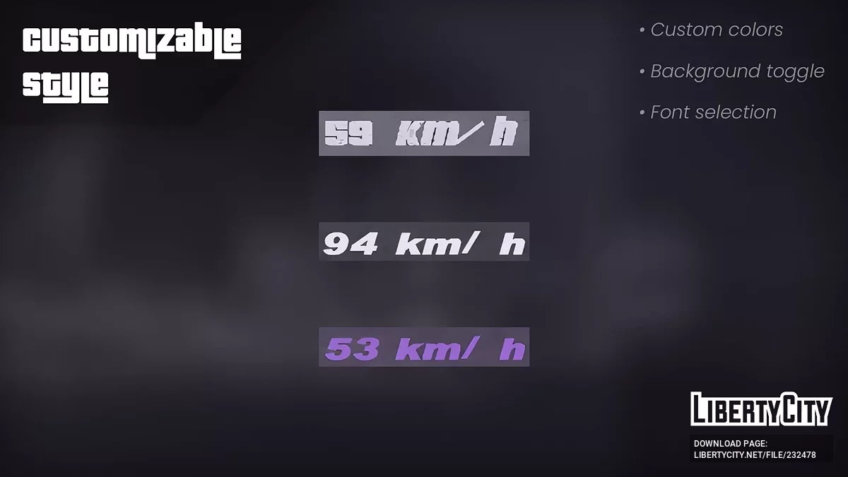 III Speedometer+ / GTA 3