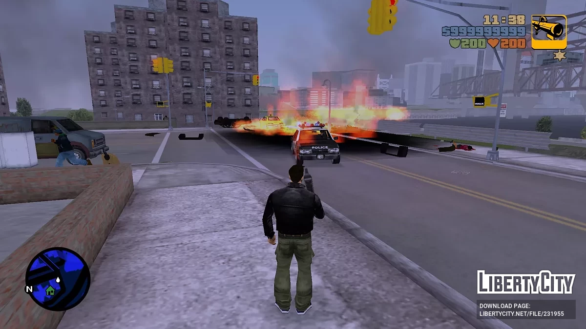 Больше огня (III) / GTA 3