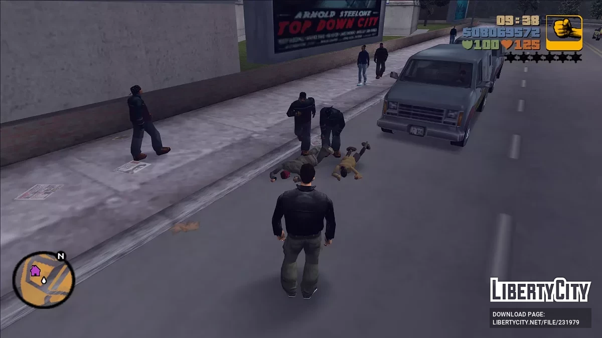 Вербовать прохожих / GTA 3