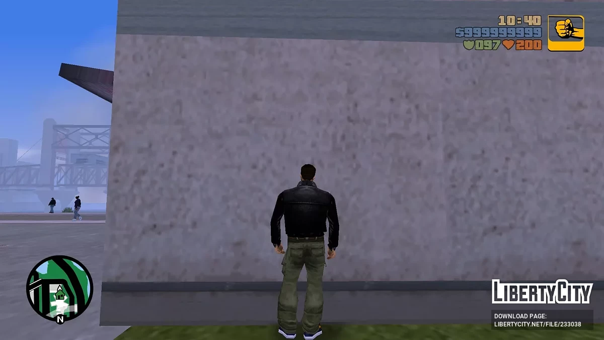 Мод для лазания / GTA 3
