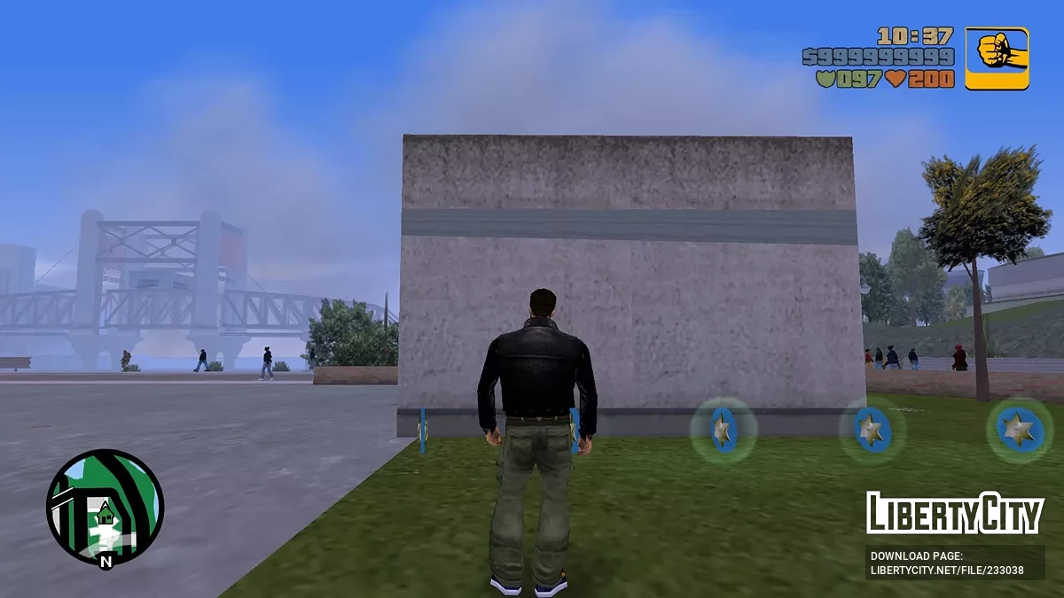 Мод для лазания / GTA 3