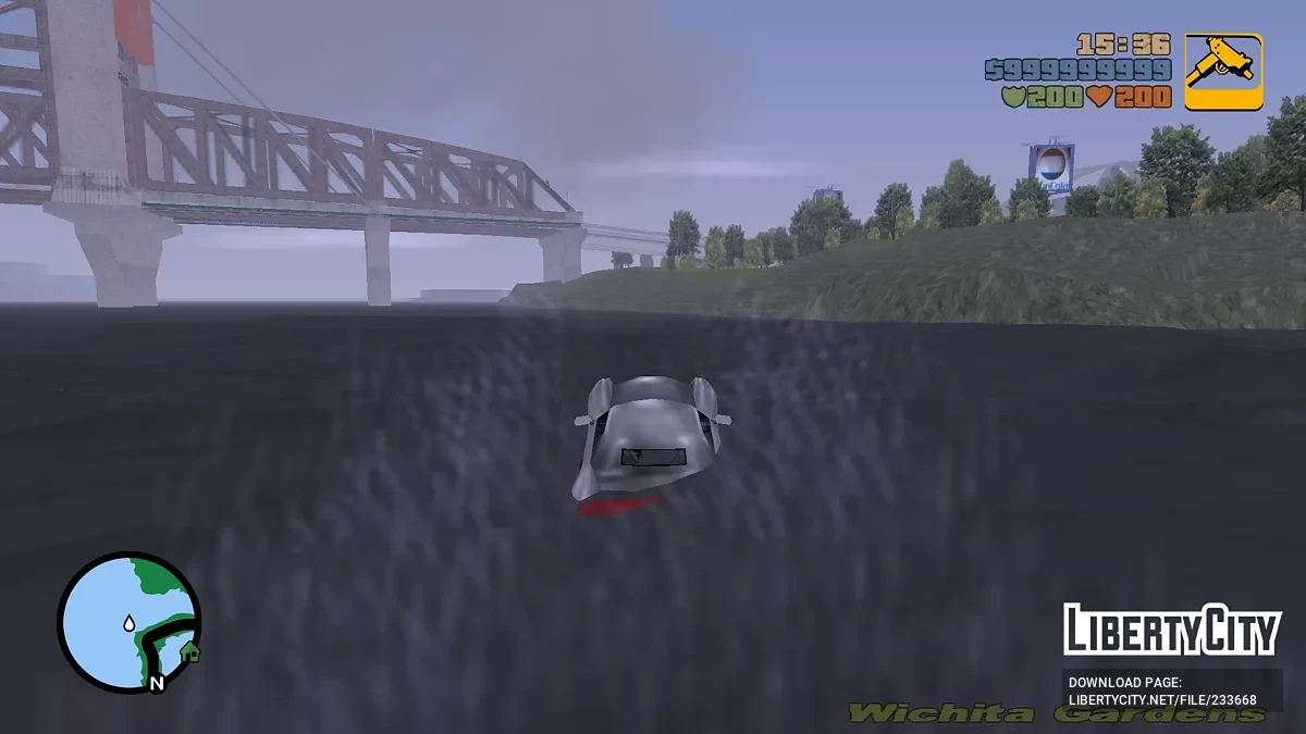 Езда по воде (III) / GTA 3