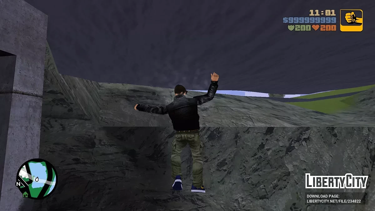 Мод плавания / GTA 3