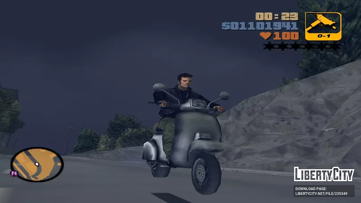 Скутер / GTA 3