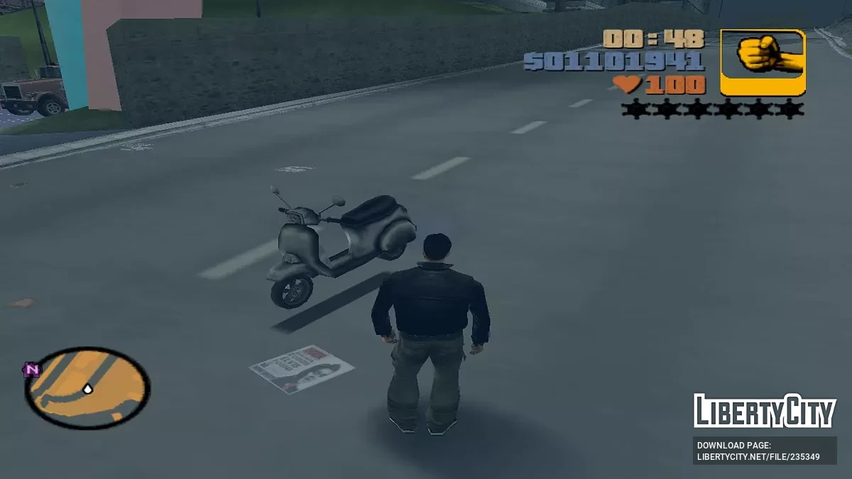 Скутер / GTA 3