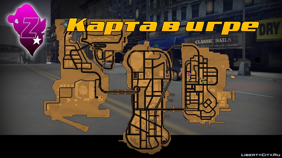 Unique Map in the game for GTA 3 - Картинка #1