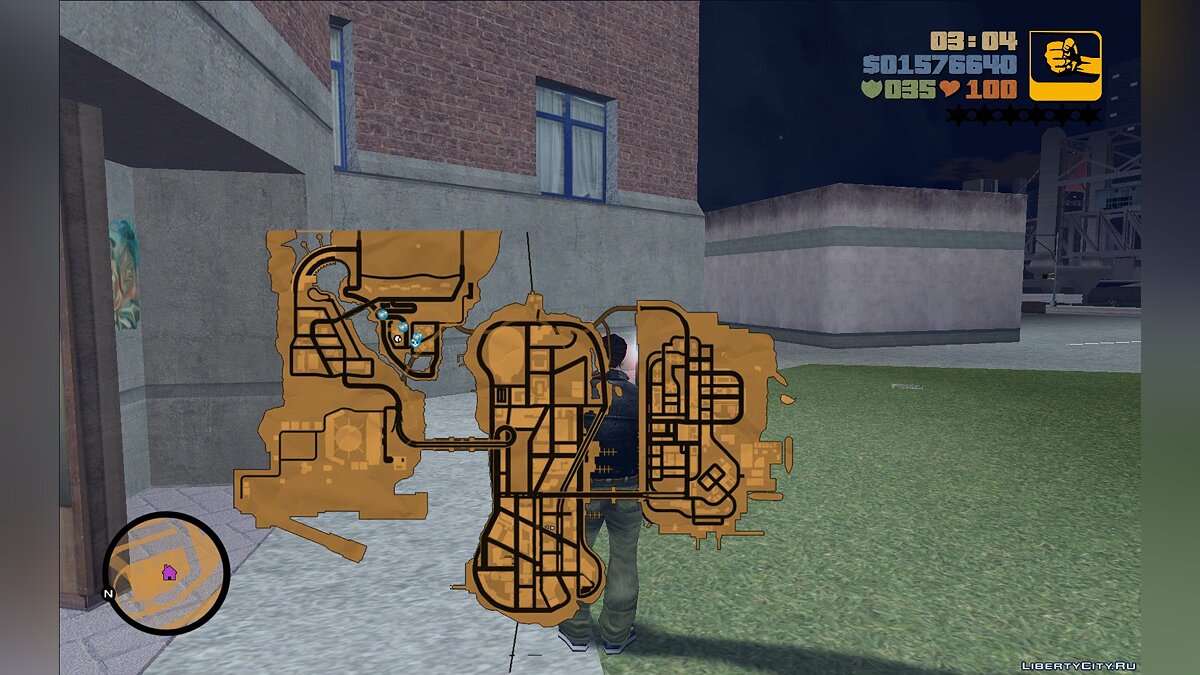 Unique Map in the game for GTA 3 - Картинка #4