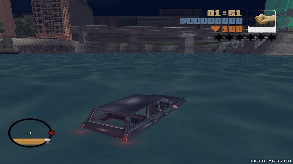 Flash & Car Swimming для GTA 3 - Картинка #2