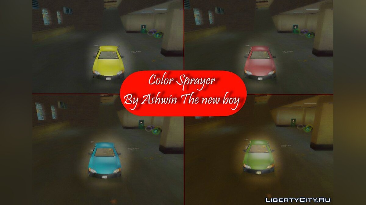 Color Sprayer for GTA III for GTA 3 - Картинка #1