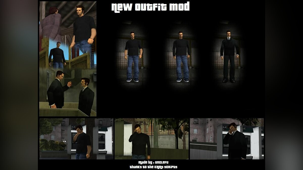 New Outfit Mod  для GTA 3 - Картинка #1