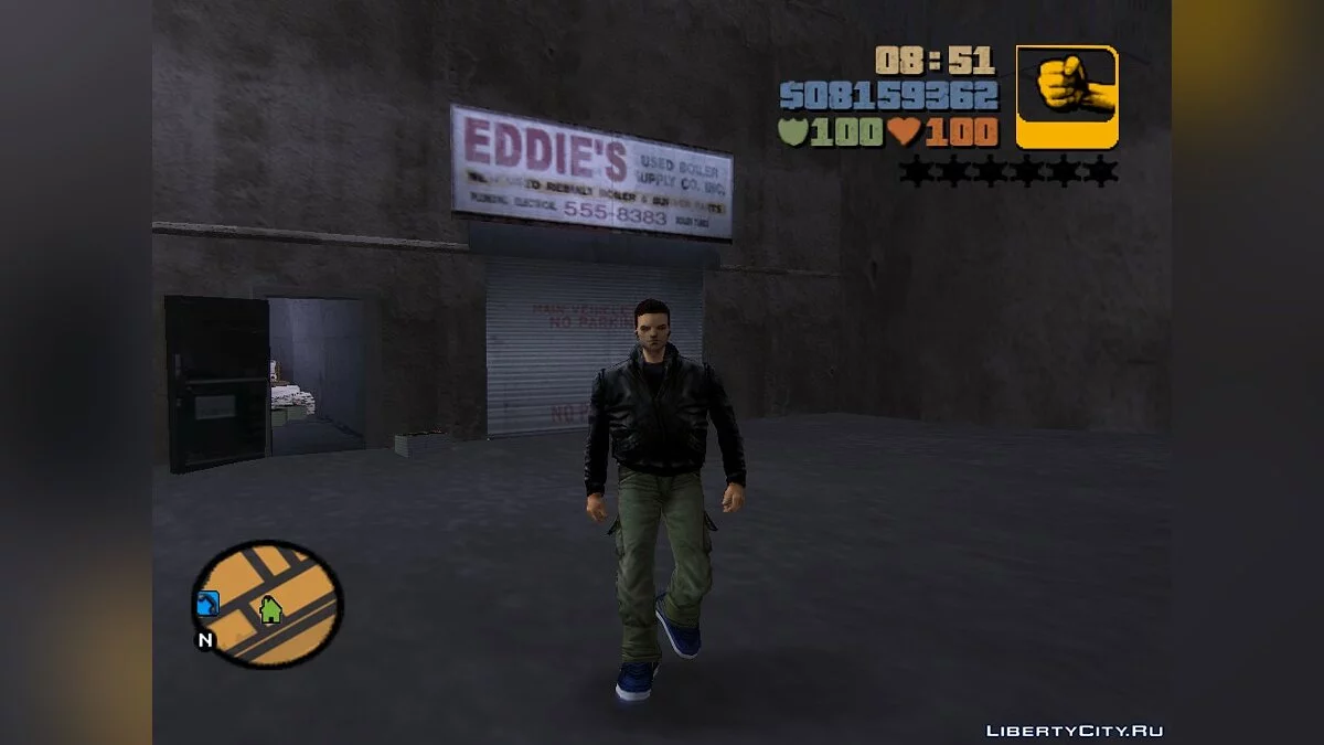 Skin and Bones v1.0a / GTA 3