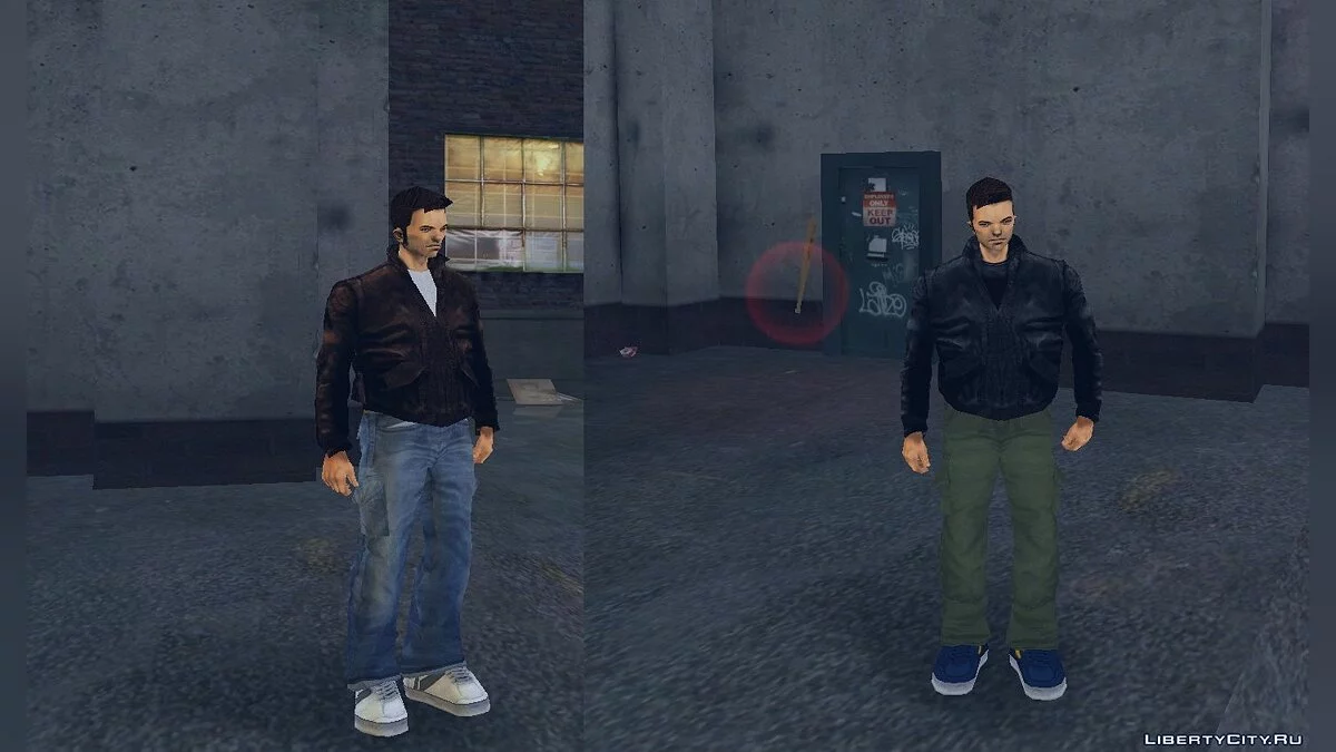 Retextured XBOX Claude / GTA 3