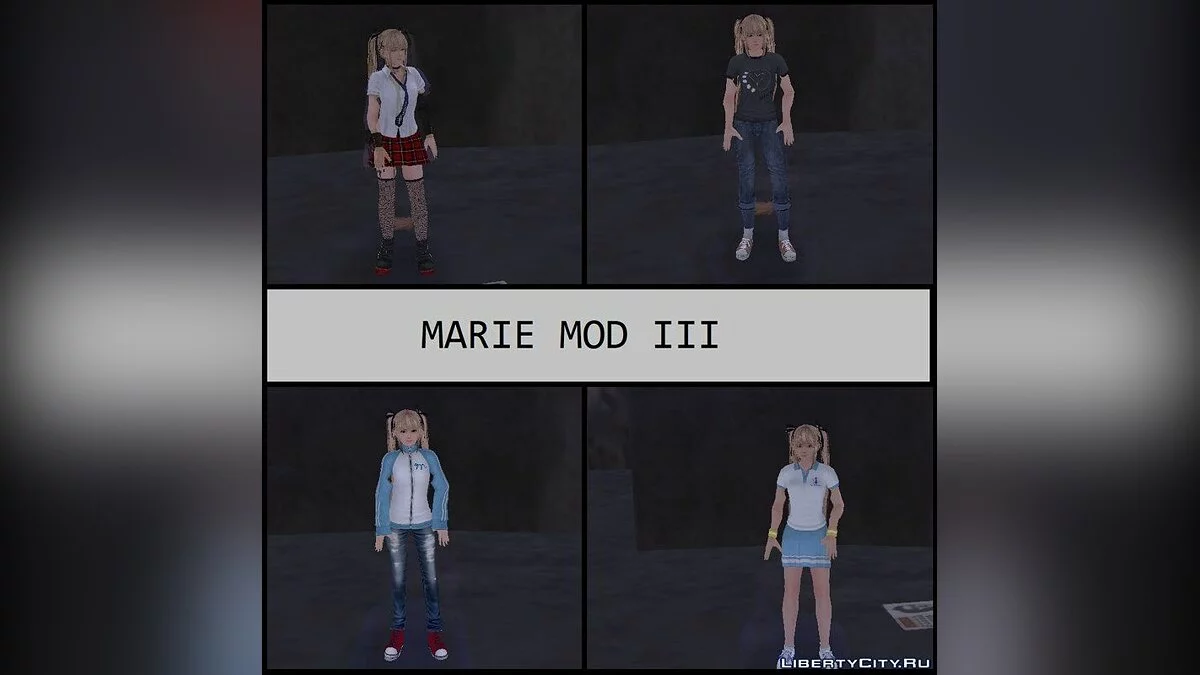 Мария Роза из Dead or Alive 5 / GTA 3