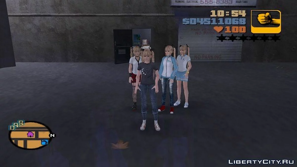 Мария Роза из Dead or Alive 5 / GTA 3