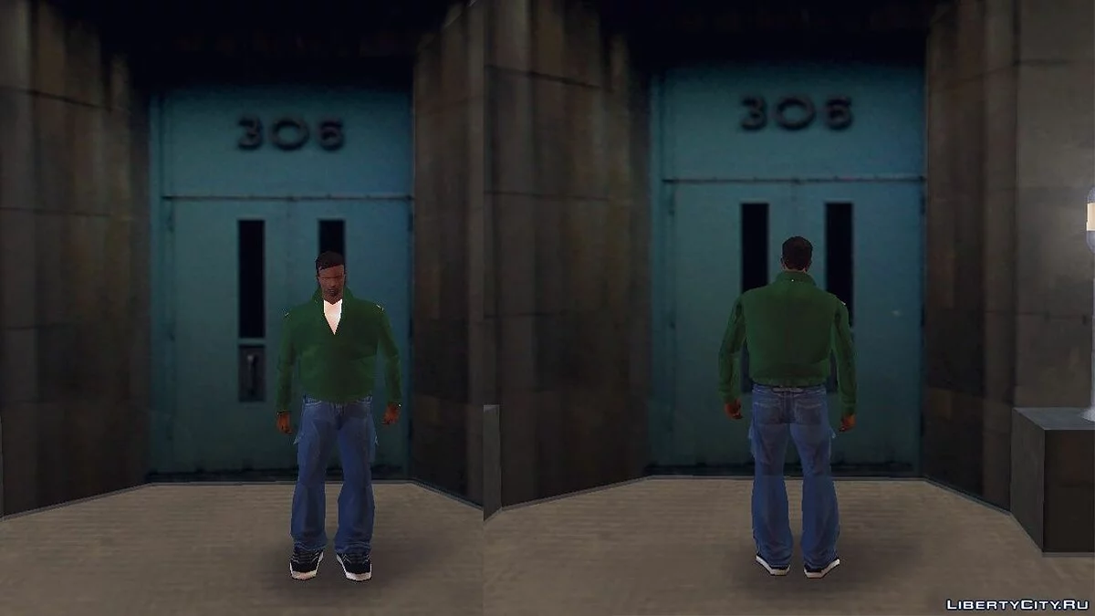Томми и CJ в стиле GTA III / GTA 3