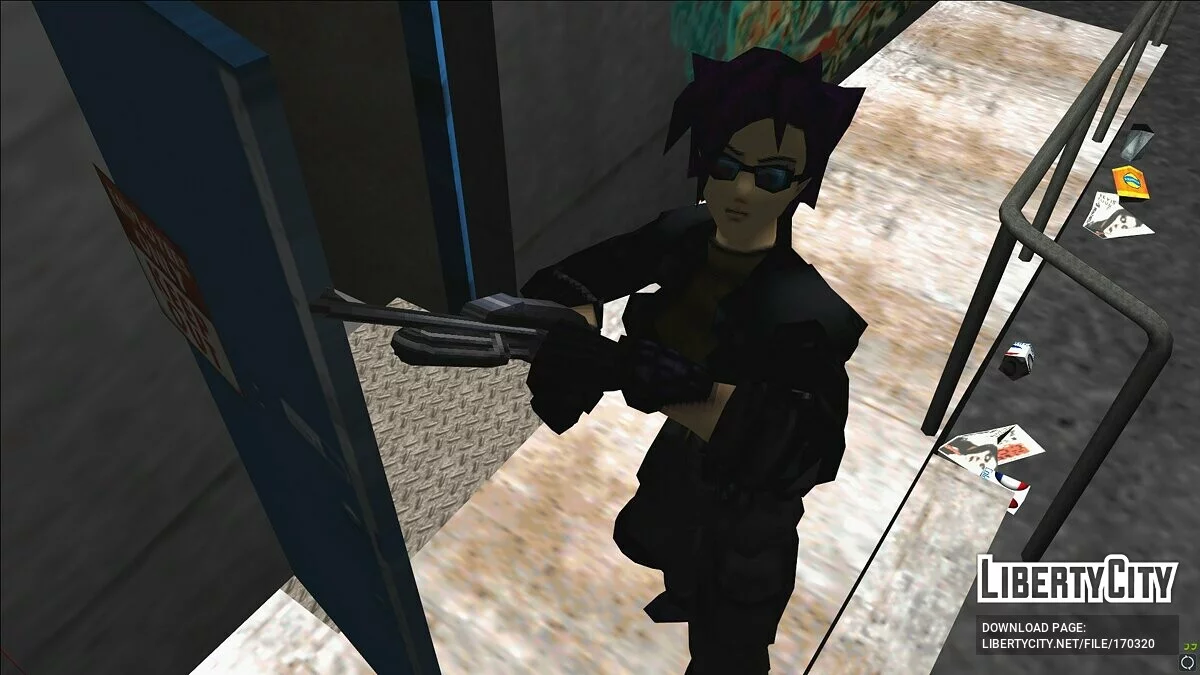 Коноко из игры Oni / GTA 3