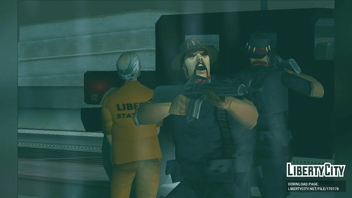 У персонажей есть зубы / GTA 3