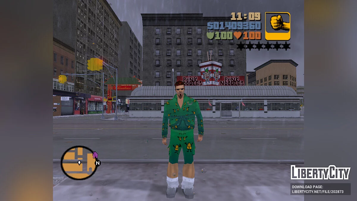 Скины Чувака из Postal / GTA 3