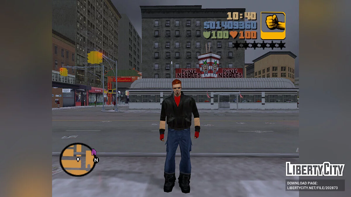 Скины Чувака из Postal / GTA 3