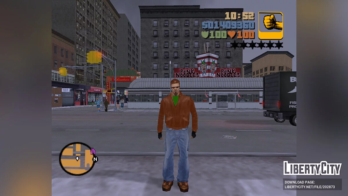 Скины Чувака из Postal / GTA 3