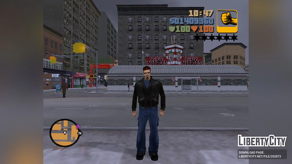 Скины Чувака из Postal / GTA 3