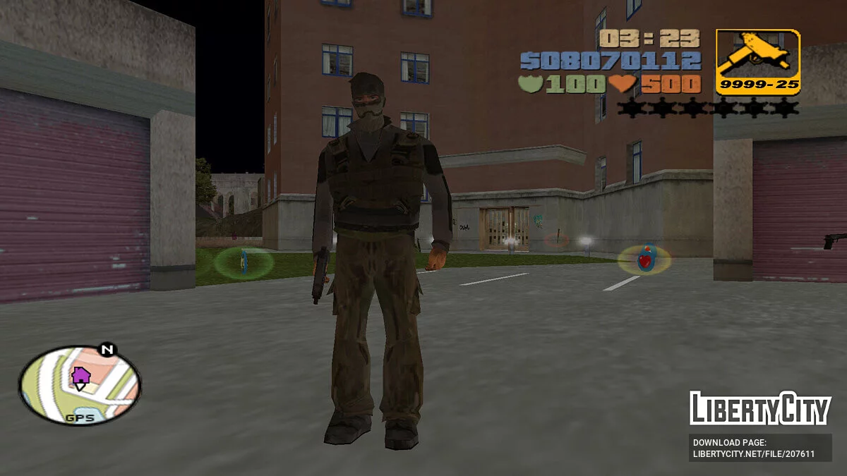 Скины из Call of Duty / GTA 3