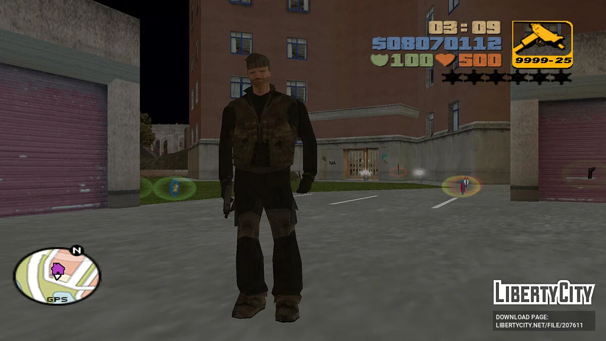 Скины из Call of Duty / GTA 3