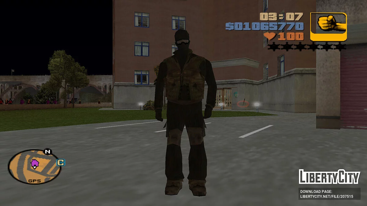 Скины команды SAS из Call Of Duty 4 / GTA 3