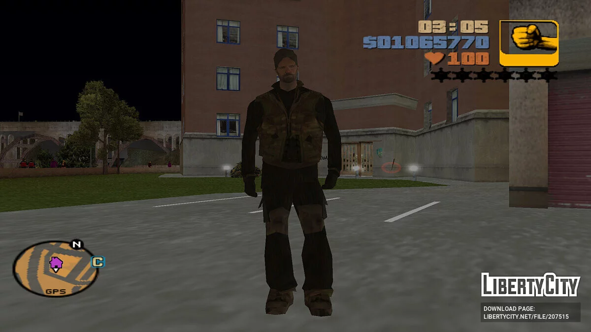 Скины команды SAS из Call Of Duty 4 / GTA 3