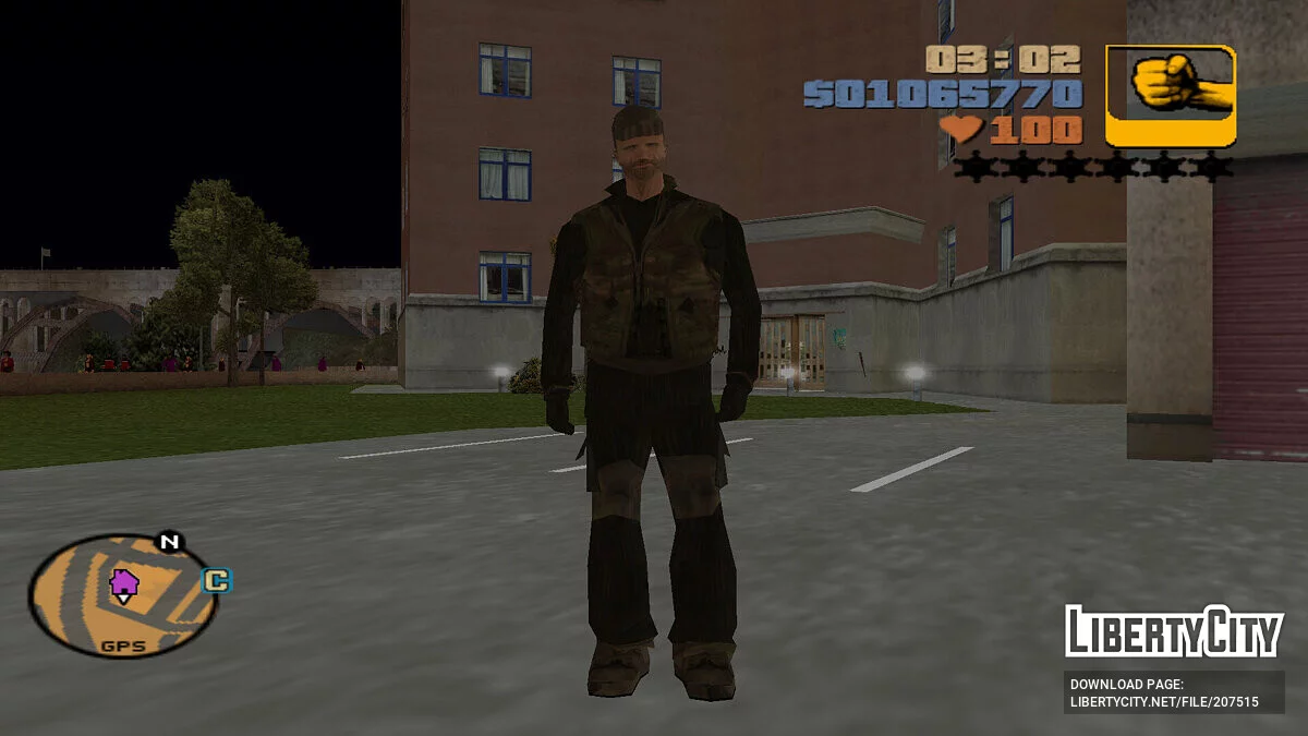 Скины команды SAS из Call Of Duty 4 / GTA 3