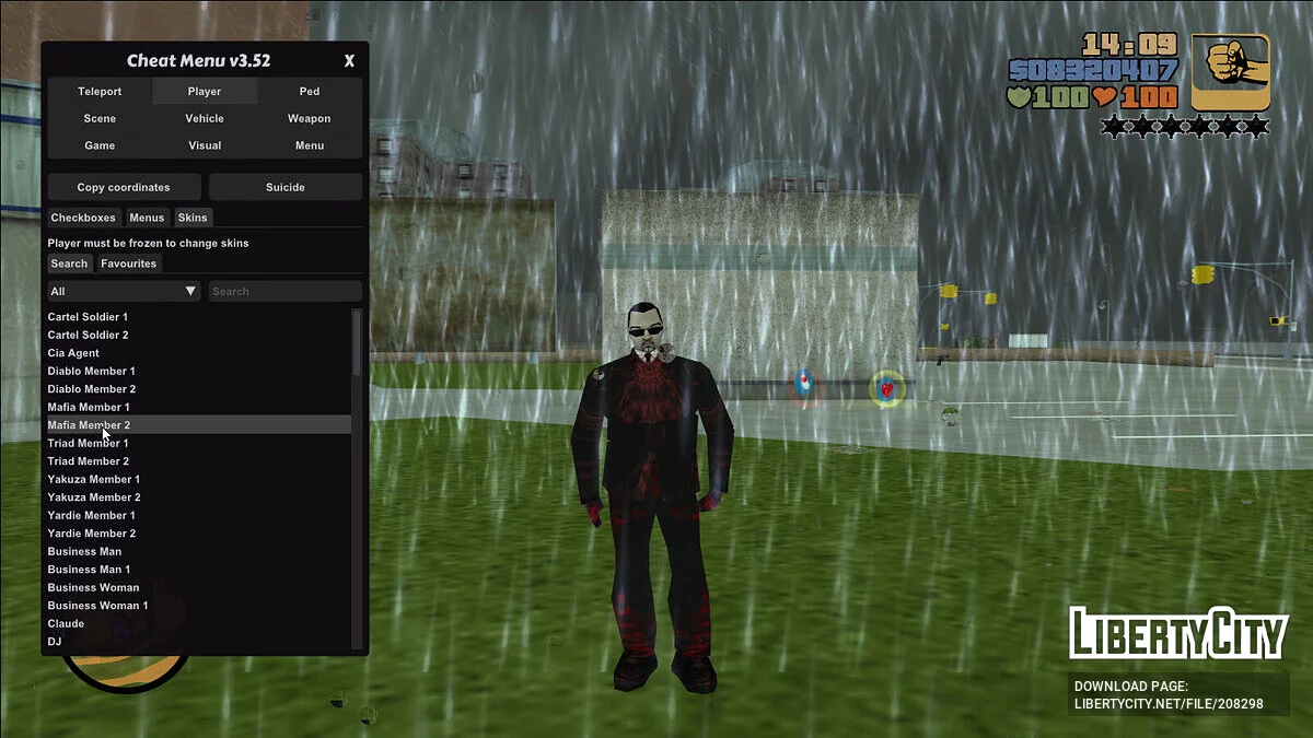 Набор скинов заражённых / GTA 3