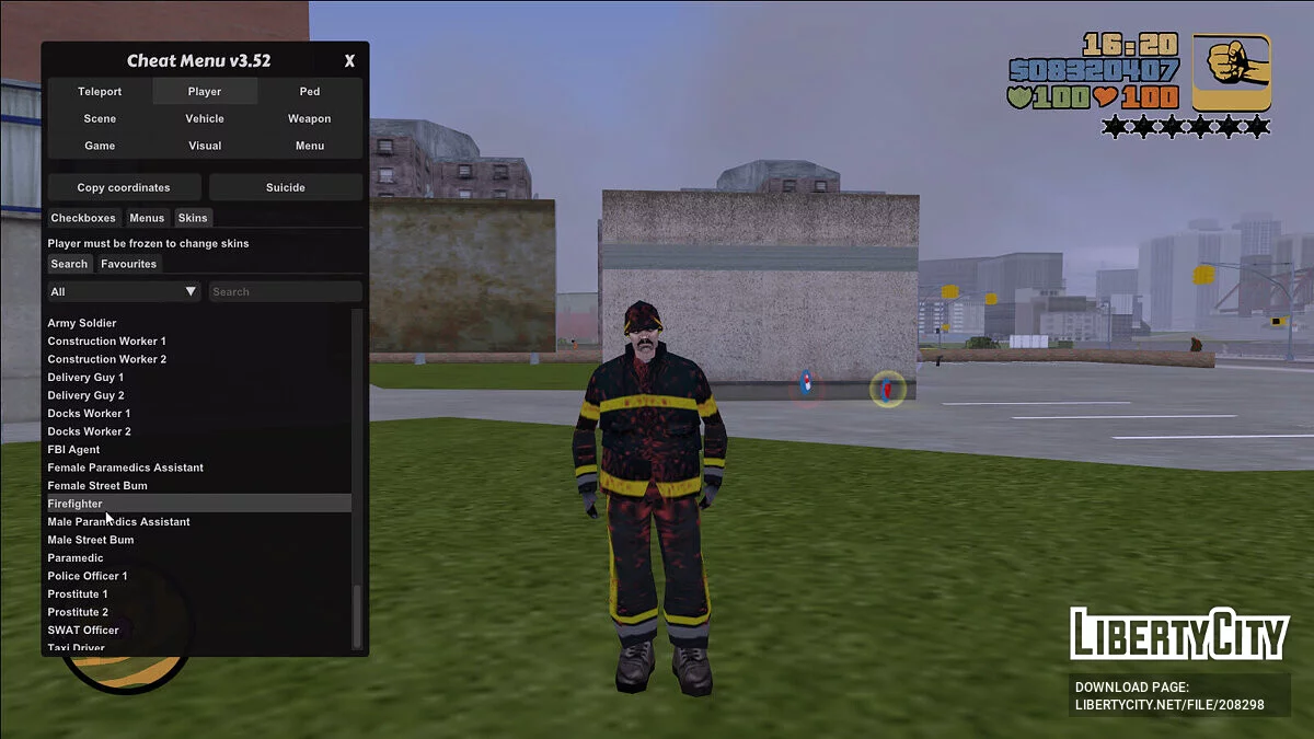 Набор скинов заражённых / GTA 3