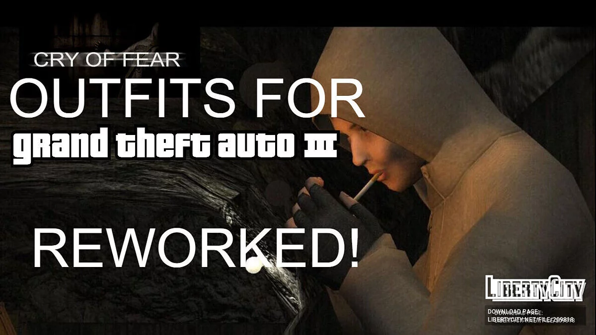 Костюмы из Cry of Fear / GTA 3