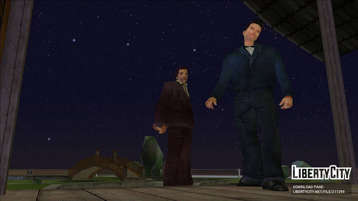 Костюм Джеймса Бонда для Клода / GTA 3