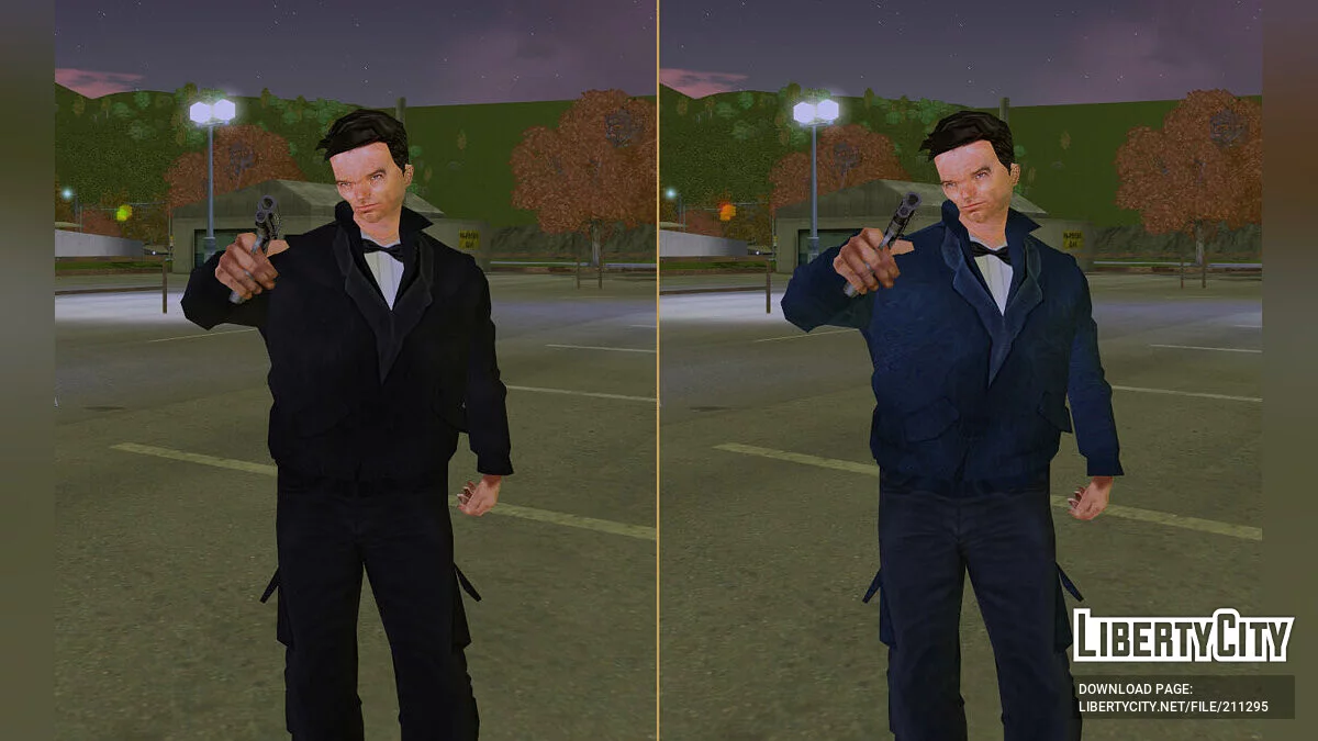 Костюм Джеймса Бонда для Клода / GTA 3