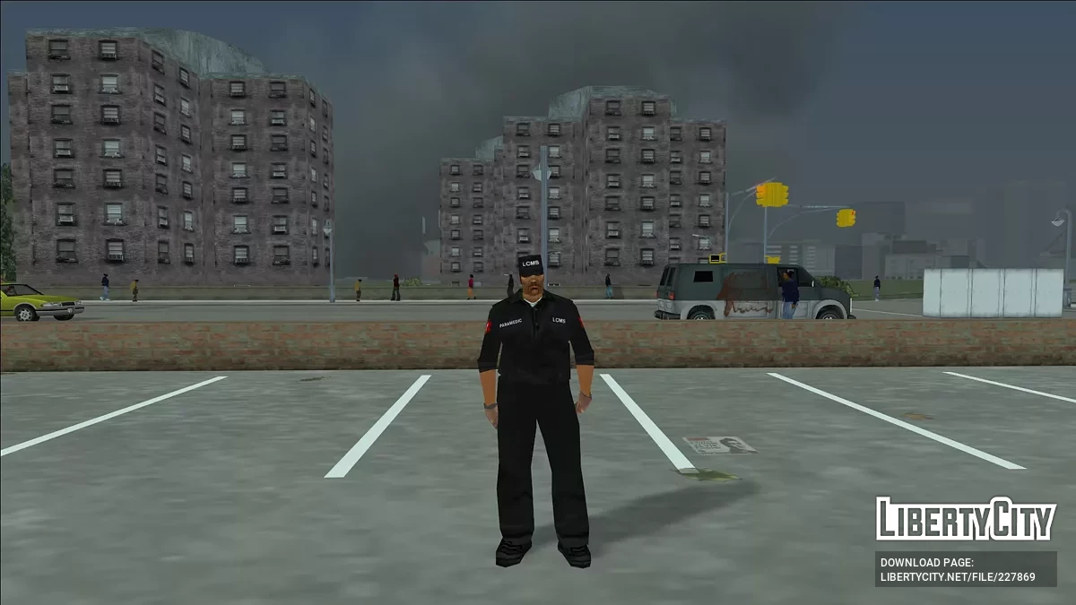 Vanilla Emergency Services Ped Overhaul / GTA 3