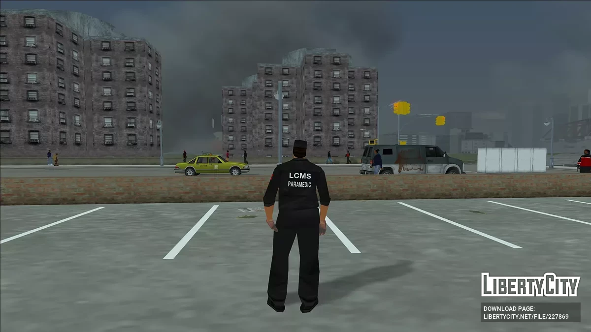 Vanilla Emergency Services Ped Overhaul / GTA 3