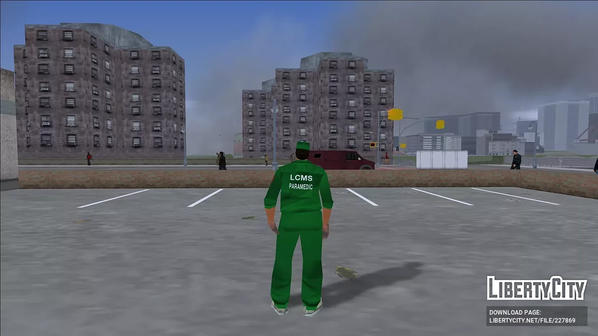 Vanilla Emergency Services Ped Overhaul / GTA 3