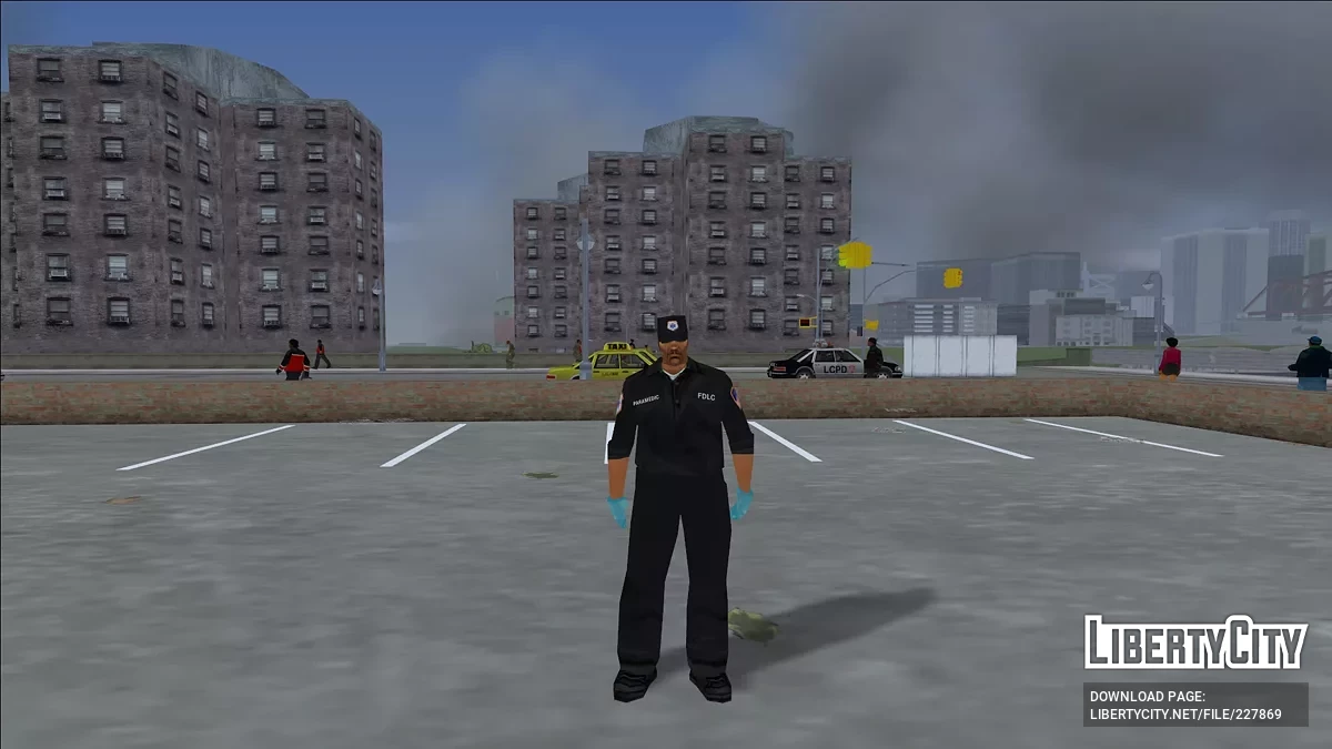 Vanilla Emergency Services Ped Overhaul / GTA 3