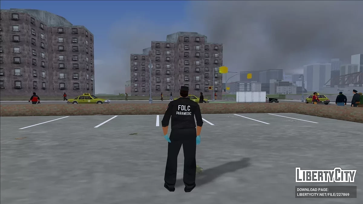 Vanilla Emergency Services Ped Overhaul / GTA 3