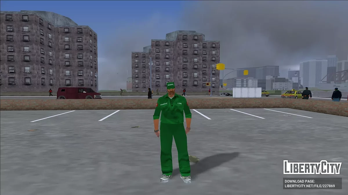 Vanilla Emergency Services Ped Overhaul / GTA 3